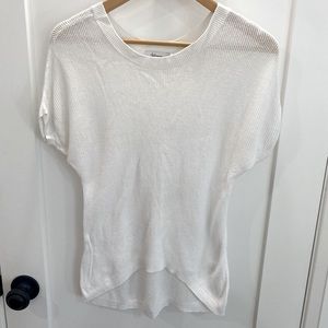 3/$12 Reitmans White Knit Top